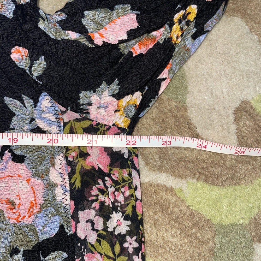 Free People Hold on to me floral L/S blouse, Small - Picture 12 of 14